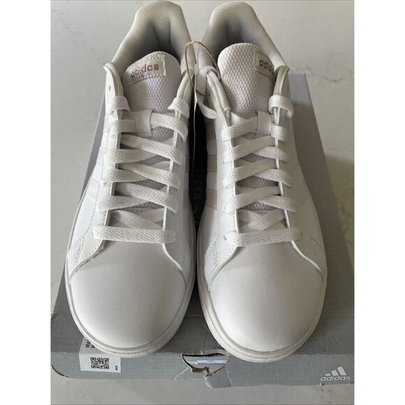 Girl's Athletic adidas Grand Court‎ 2.0 Sneaker Size 7 White NIB GY2326 - Picture 4 of 8